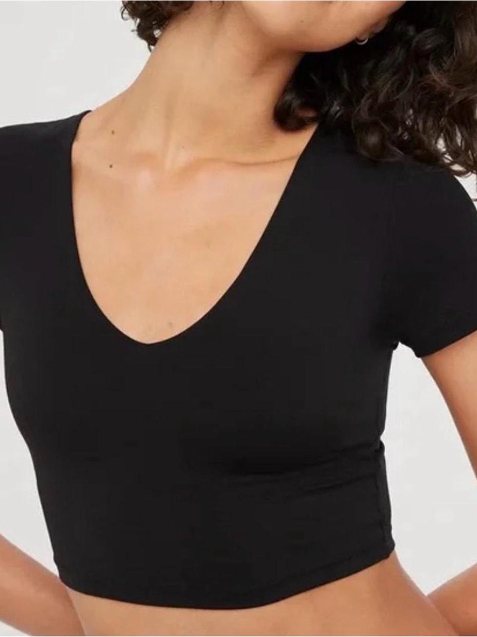 Offline By Aerie V-Neck Crop Top
